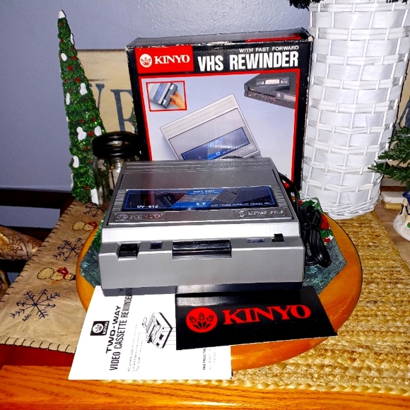 Kinyo Other New Vintage Kinyo Uv52 Vhs Video Rewinder With Fast